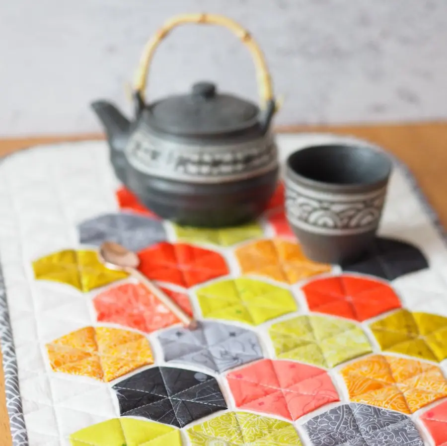 Make a hexie table runner