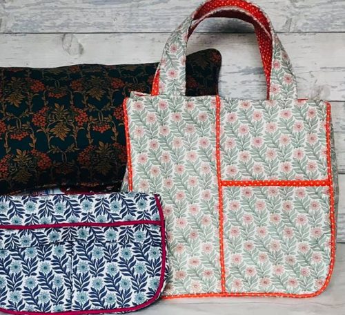 Piping on bags and cushions