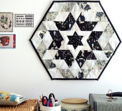 Foundation pieced mini quilt